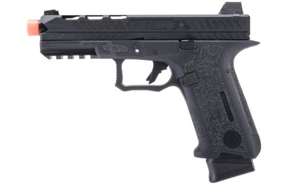 POSEIDON GBB ORION PERFORMANCE SERIES MODEL. 2 SELECT-FIRE BLOWBACK AIRSOFT PISTOL BLACK