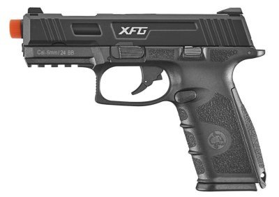 ICS GBB BLE-XFG AMBIDEXTROUS BLOWBACK AIRSOFT PISTOL BLACK Arsenal Sports