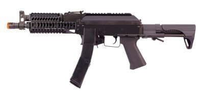 LCT AEG AK ZK-PDW SMG AIRSOFT RIFLE BLACK Arsenal Sports