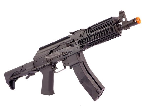 LCT AEG AK ZK-PDW SMG AIRSOFT RIFLE BLACK