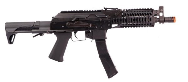 LCT AEG AK ZK-PDW SMG AIRSOFT RIFLE BLACK