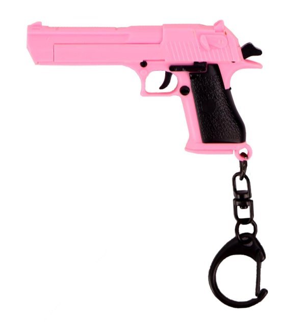 WOSPORT KEYCHAINDESERT EAGLE .50 1:4 PINK