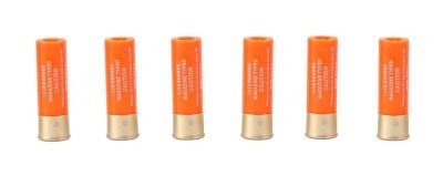 WOSPORT SHELL SHOTGUN AIRSOFT 6MM 15RD ORANGE 6PCS Arsenal Sports