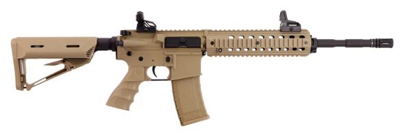 SRC AEG SR4 ST-SERIES AIRSOFT RIFLE DESERT