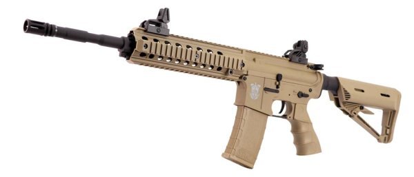 SRC AEG SR4 ST-SERIES AIRSOFT RIFLE DESERT