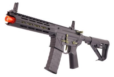 APS AEG GHOST PATROL SILVER EDGE M4 WITH SDU 2.0 ECU AIRSOFT RIFLE GREEN PHANTOM Arsenal Sports