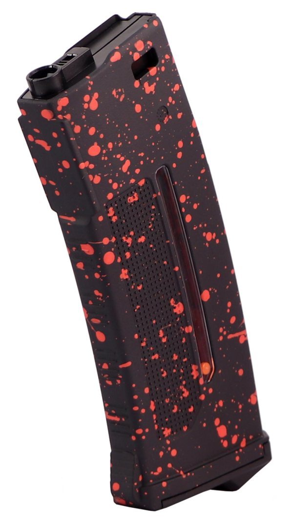 PTS MAGAZINE 250R MID-CAP EPM1 POLIMER FOR M4 BLACK & RED