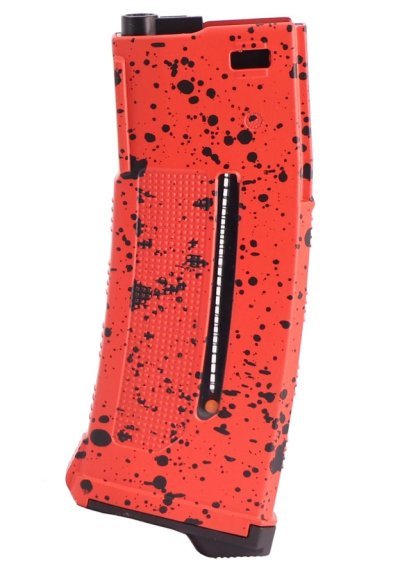 PTS MAGAZINE 250R MID-CAP EPM1 POLIMER FOR M4 RED & BLACK Arsenal Sports