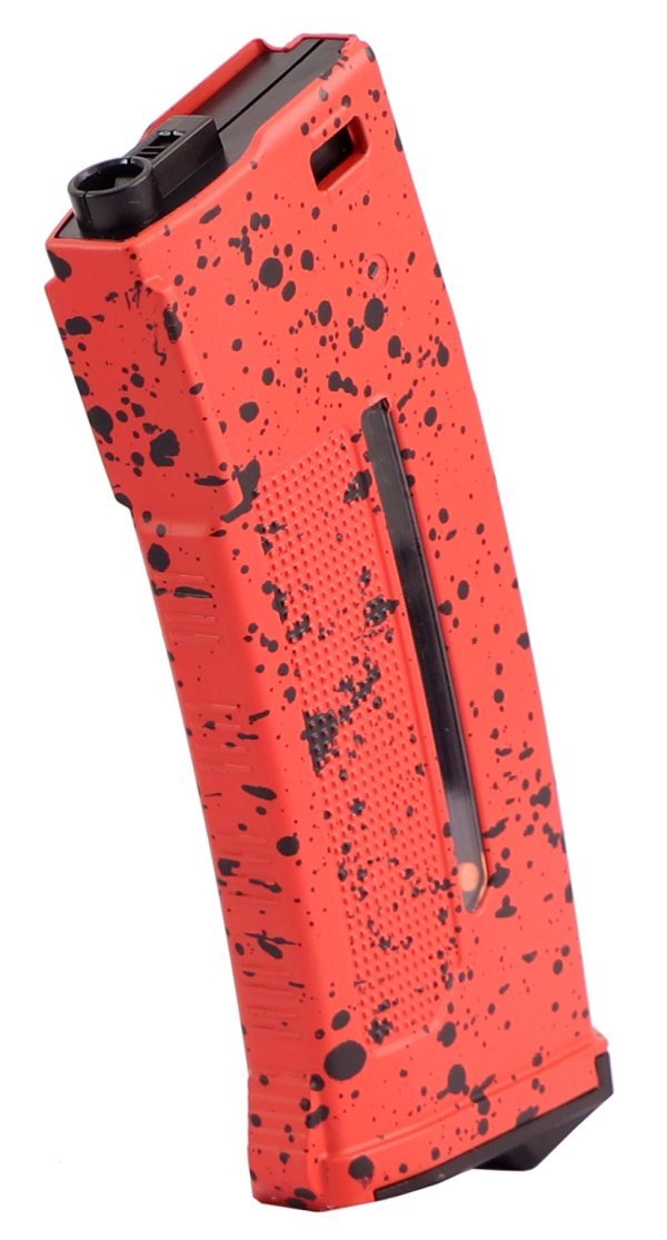 PTS MAGAZINE 250R MID-CAP EPM1 POLIMER FOR M4 RED & BLACK