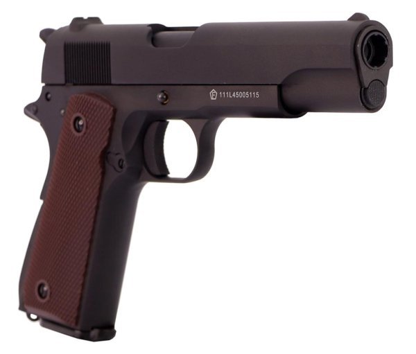 KROWN LAND SRC CO2 4.5MM KL-1911 AIRGUN PISTOL BLACK