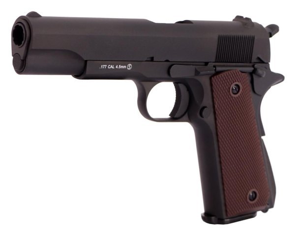 KROWN LAND SRC CO2 4.5MM KL-1911 AIRGUN PISTOL BLACK