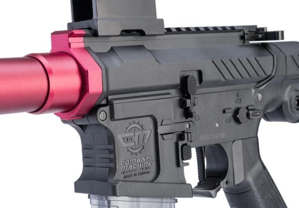 G&G AEG SSG-1 USR WITH VARIABLE ANGLE STOCK AND ETU AIRSOFT RIFLE RED