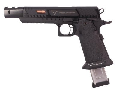 TARAN TACTICAL EMG ARMORER WORKS GBB CM03 ALPHA SEMI-AUTO BLOWBACK AIRSOFT PISTOL BLACK Arsenal Sports