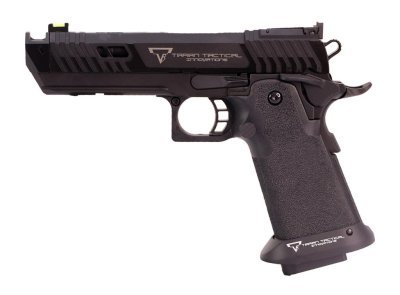 TARAN TACTICAL EMG ARMORER WORKS GBB 2011 JOHN WICK 4 PIT VIPER BLOWBACK AIRSOFT PISTOL BLACK Arsenal Sports