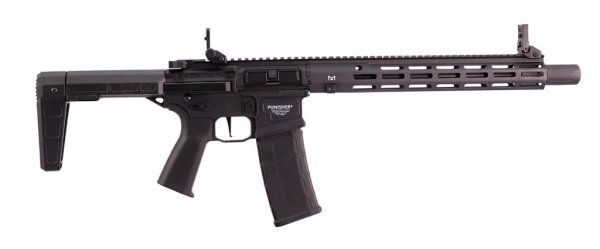 POSEIDON AEG PUNISHER SNIPER WITH AETHER M4 AIRSOFT RIFLE BLACK