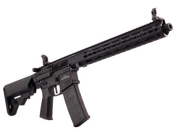 POSEIDON AEG PUNISHER SNIPER WITH TST AIRSOFT RIFLE BLACK