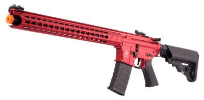 APS AEG ASR119 RED SPECIAL EDITION ADVANCED CUSTOM BLOWBACK AIROSFT RIFLE Arsenal Sports