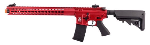 APS AEG ASR119 RED SPECIAL EDITION ADVANCED CUSTOM BLOWBACK AIROSFT RIFLE