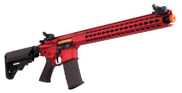 APS AEG ASR119 RED SPECIAL EDITION ADVANCED CUSTOM BLOWBACK AIROSFT RIFLE