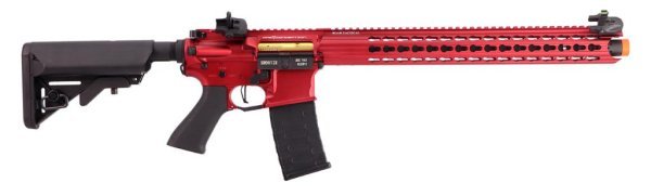 APS AEG ASR119 RED SPECIAL EDITION ADVANCED CUSTOM BLOWBACK AIROSFT RIFLE