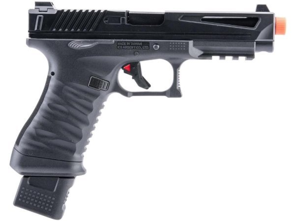 ICS GBB BLE-ICP US VERSION BLOWBACK AIRSOFT PISTOL BLACK