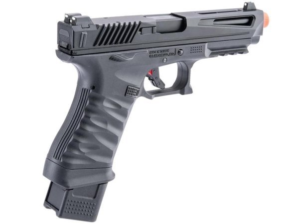 ICS GBB BLE-ICP US VERSION BLOWBACK AIRSOFT PISTOL BLACK