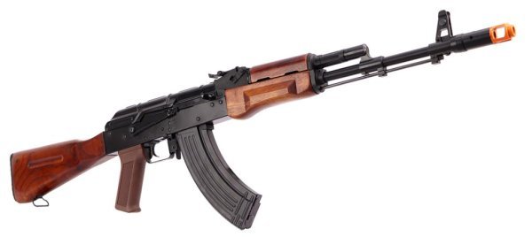 CLASSIC ARMY AEG AK47 RPK AIRSOFT RIFLE WOOD & BLACK