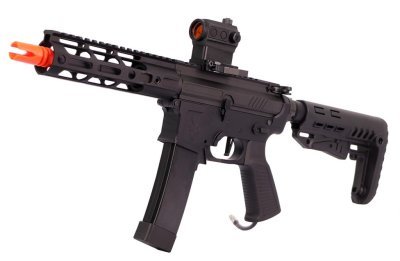 WOLVERINE AIRSOFT HPA M4 MTW-9 TACTICAL AIRSOFT RIFLE BLACK Arsenal Sports