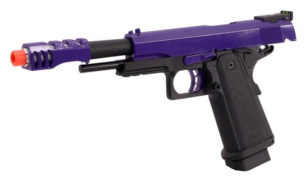 SRC GBB HI-CAPA 5.1 LONG SPECIAL EDITION BLOWBACK AIRSOFT PISTOL LILAS