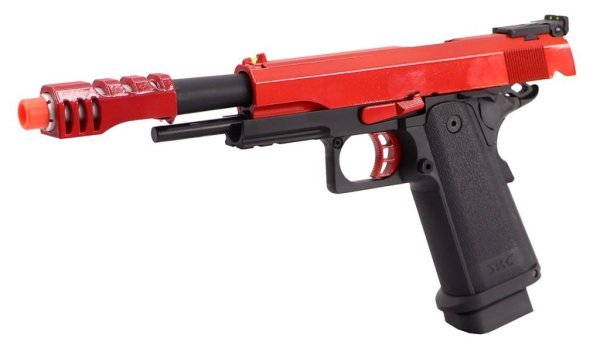 SRC GBB HI-CAPA 5.1 LONG SPECIAL EDITION BLOWBACK AIRSOFT PISTOL RED