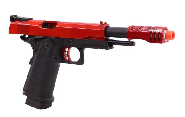 SRC GBB HI-CAPA 5.1 LONG SPECIAL EDITION BLOWBACK AIRSOFT PISTOL RED