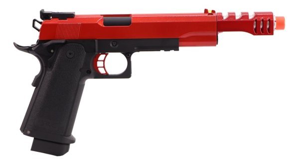 SRC GBB HI-CAPA 5.1 LONG SPECIAL EDITION BLOWBACK AIRSOFT PISTOL RED