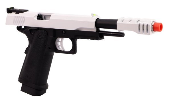 SRC GBB HI-CAPA 5.1 LONG SPECIAL EDITION BLOWBACK AIRSOFT PISTOL WHITE