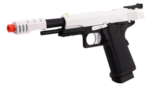 SRC GBB HI-CAPA 5.1 LONG SPECIAL EDITION BLOWBACK AIRSOFT PISTOL WHITE