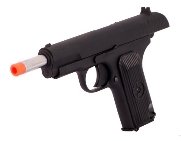 SRC GBB SR-33 HALF METAL BLOWBACK AIRSOFT PISTOL BLACK