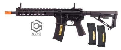 APS GBB X2 XTREME ULTIMATE G-BOX SYSTEM BLOWBACK AIRSOFT RIFLE BLACK Arsenal Sports