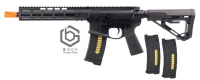 NOVESKE EMG APS GBBR AR-15 LICENSED GEN. 4 SHORTY M4 G-BOX BLOWBACK AIRSOFT RIFLE BLACK Arsenal Sports