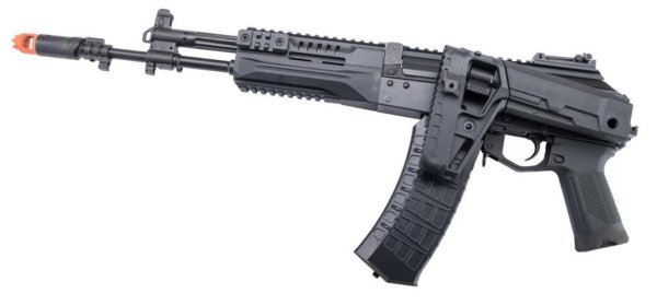 LCT AEG LCK-19 SIDE-FOLDING AJUSTABLE STOCK AIRSOFT RIFLE BLACK