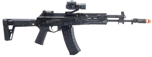 LCT AEG LCK-19 SIDE-FOLDING AJUSTABLE STOCK AIRSOFT RIFLE BLACK