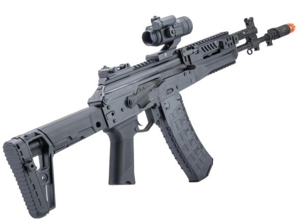 LCT AEG LCK-19 SIDE-FOLDING AJUSTABLE STOCK AIRSOFT RIFLE BLACK