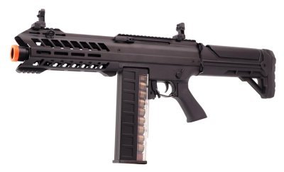 CYMA AEG SGR-12 PLATINUM SERIES TRI-SHOT SHOGTGUN AIRSOFT RIFLE BLACK Arsenal Sports