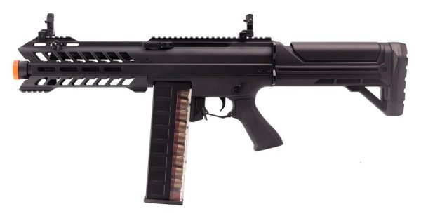 CYMA AEG SGR-12 PLATINUM SERIES TRI-SHOT SHOGTGUN AIRSOFT RIFLE BLACK