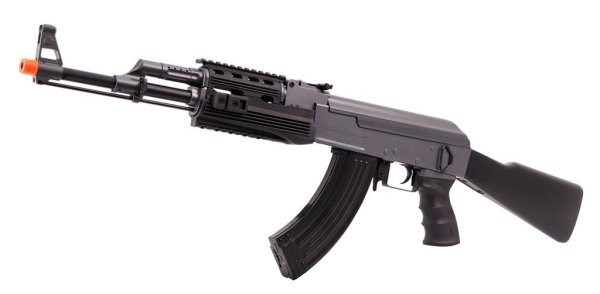 CYMA AEG AK47 SPORT TACTICAL AIRSOFT RIFLE BLACK & GREY