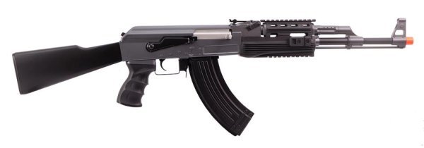 CYMA AEG AK47 SPORT TACTICAL AIRSOFT RIFLE BLACK & GREY