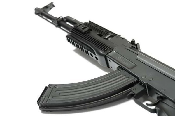 CYMA AEG AK47S SPORT SERIES TACTICAL AIRSOFT RIFLE GREY & BLACK