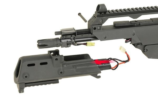 CYMA AEG G36C SPORT ABS WITH GEARBOX V3 AIRSOFT RIFLE BLACK