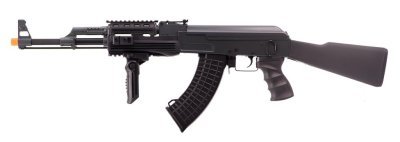 CYMA AEG AK47 STANDARD FULL METAL TACTICAL COMPOSITE FURNITURE AIRSOFT RIFLE BLACK Arsenal Sports