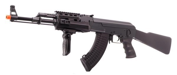 CYMA AEG AK47 STANDARD FULL METAL TACTICAL COMPOSITE FURNITURE AIRSOFT RIFLE BLACK