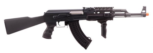 CYMA AEG AK47 STANDARD FULL METAL TACTICAL COMPOSITE FURNITURE AIRSOFT RIFLE BLACK