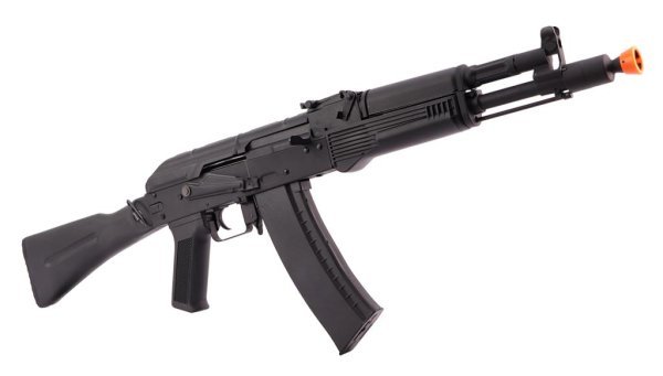 S&T ARMAMENT AEG AK105 SPORTLINE WITH G3 TRIGGER AIRSOFT RIFLE BLACK